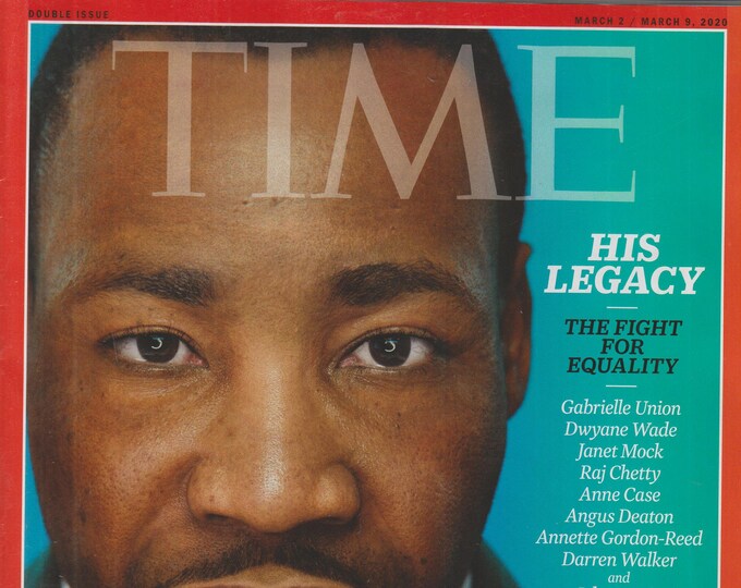 Time March 2 - March 9, 2020 Martin Luther King Jr. His Legacy - The Fight for Equality   (Magazine: Current Events, Nonfiction)