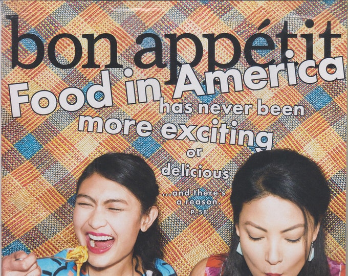 Bon Appetit March 2017 Food In America Has Never Been More Exciting or Delicious (Magazine: Cooking, Recipes)