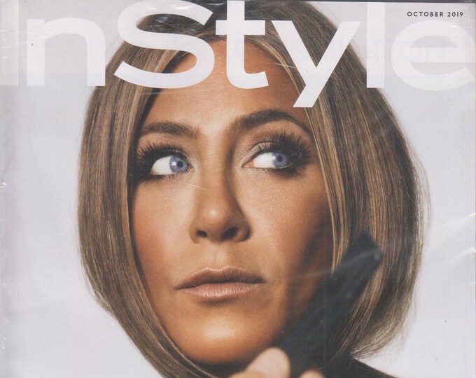 InStyle October 2019 Jennifer Aniston The Beauty Issue  (Magazine: Fashion, Lifestyle)