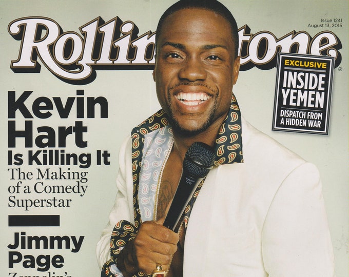 Rolling Stone August 13, 2015 Kevin Hart Is Killing It   (Magazine: Music, Commentary)