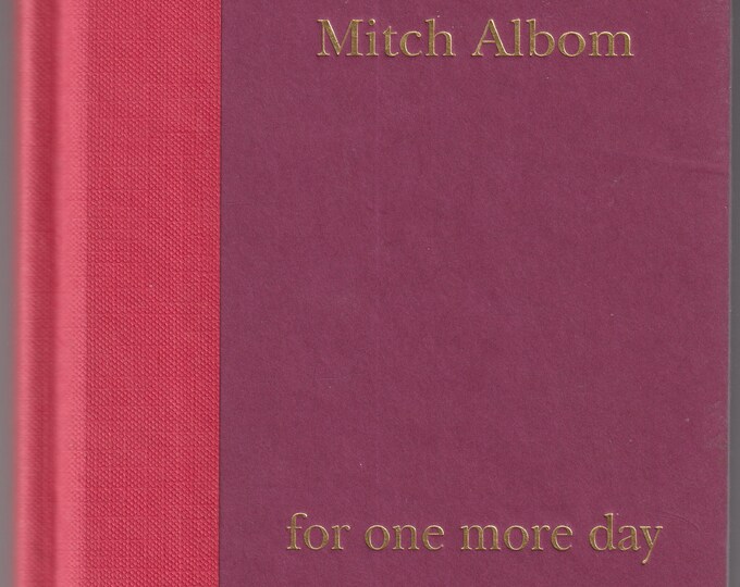 For One More Day by Mitch Albom (Hardcover: Fiction, Psychological Fiction) 2006 FE