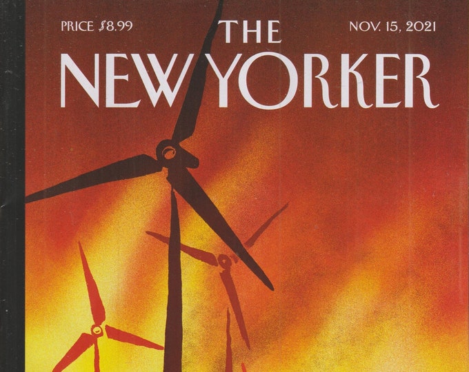 The New Yorker November 15, 2021 The Impossible Dream Cover, Megafires, Screen Time, Deer (Magazine: General Interest)