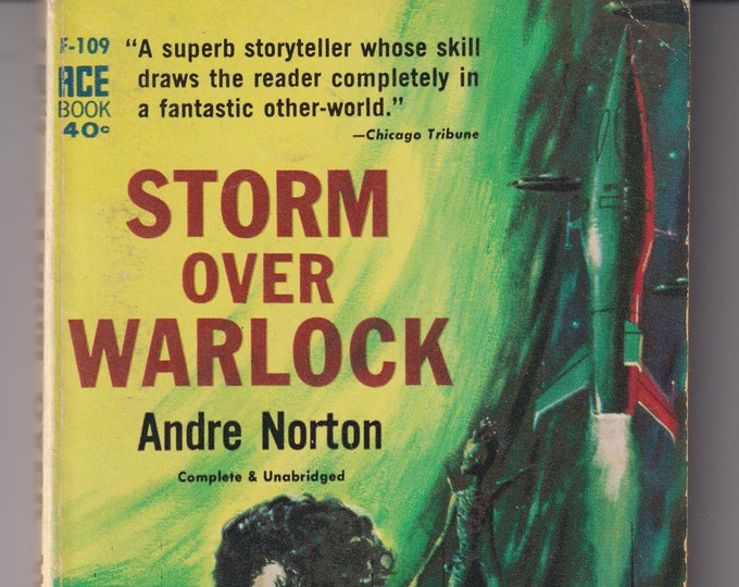 Storm Over Warlock by Andre Norton (Vintage Paperback: Science Fiction, Fantasy) 1960