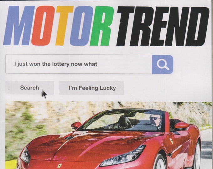 MotorTrend May 2018 2019 Ferrari Portofino - The Everyday Ferrari (Magazine: Automotive)