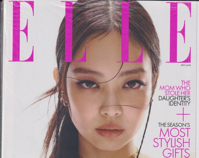 Elle December 2022 January 2023 It's Just Jennie, Most Stylish Gifts  (Magazine: Women's, Fashion)