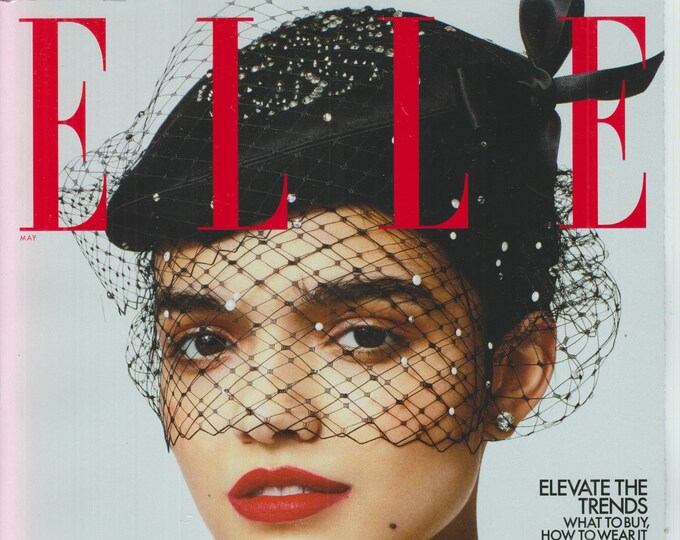 Elle May 2022 New Faces Rachel Zegler Modern Hollywood Royalty  (Magazine: Women's, Fashion)