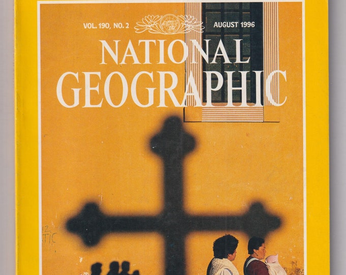 National Geographic August 1996 Emerging Mexico - A Special Issue (Magazine: General Interest)
