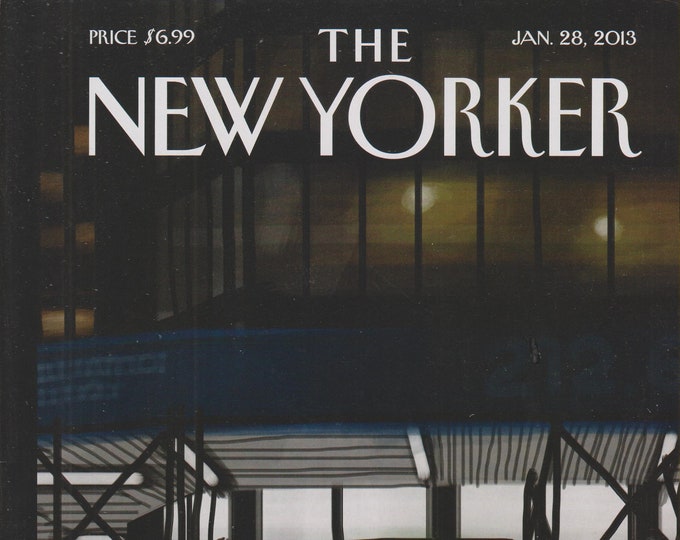 The New Yorker January 28, 2013 Cover: Newsstand; Let's Talk - Is It Time to Reform the Filibuster?
