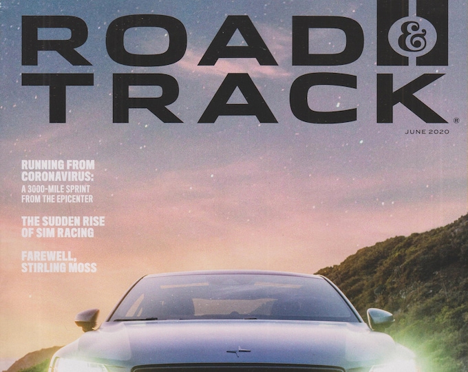 Road & Track June 2020 Tech Heavy Polestar 1  The Future of Grand Touring (Magazine: Cars, Automotive)