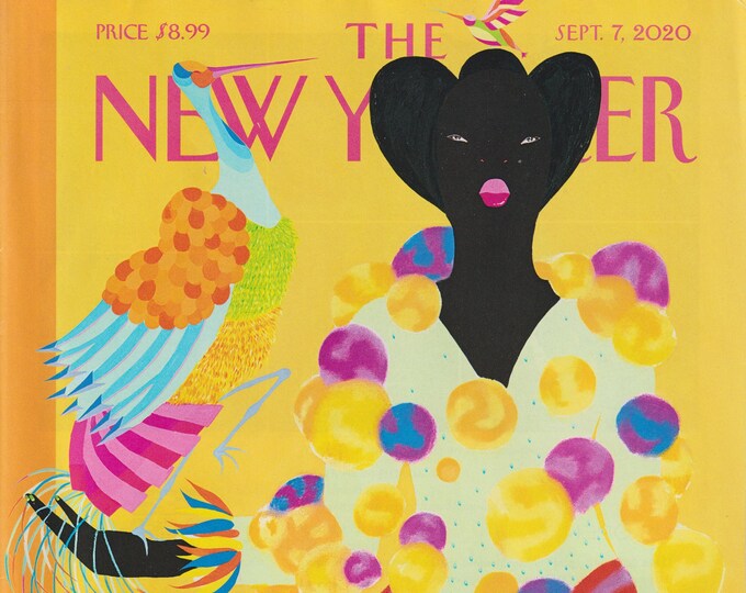 The New Yorker September 7, 2020 Trendsetters Cover, Screen Time, Cultivation, Mario Dedivanovic, Republicans,  (Magazine: General Interest)