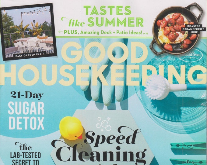 Good Housekeeping June 2021 Speed Cleaning Tricks (Magazine: Home & Garden)