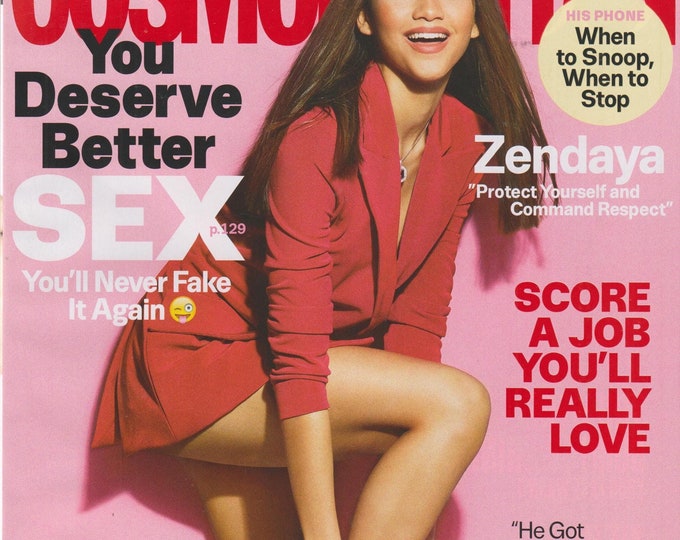Cosmopolitan July 2016 Zendaya, Respect, Lose Weight  (Magazine: Lifestyle)