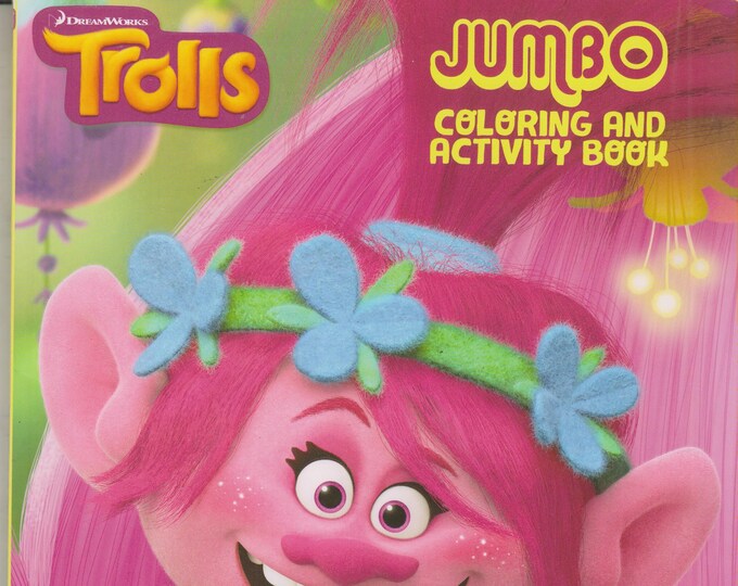 Trolls Jumbo Coloring and Activity Book - Have a Poppy Day! (Coloring Book: Trolls) 2016