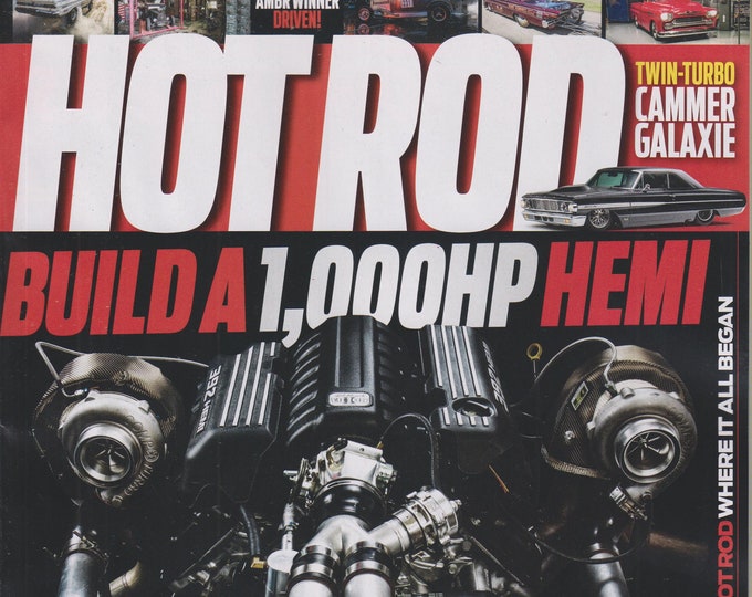 Hot Rod October 2018 Build a 1,000HP Hemi (Magazine: Cars, Automobiles)