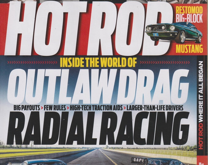 Hot Rod October 2019 Inside the World of Outlaw Drag  - Radial Racing  (Magazine: Cars, Automotive)