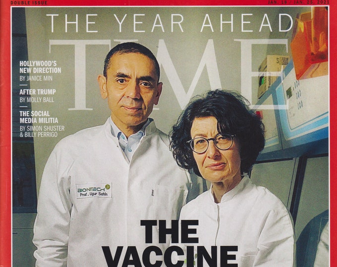 Time January 18-25, 2021 The Vaccine Revolution  (Magazine: Current Events, News)