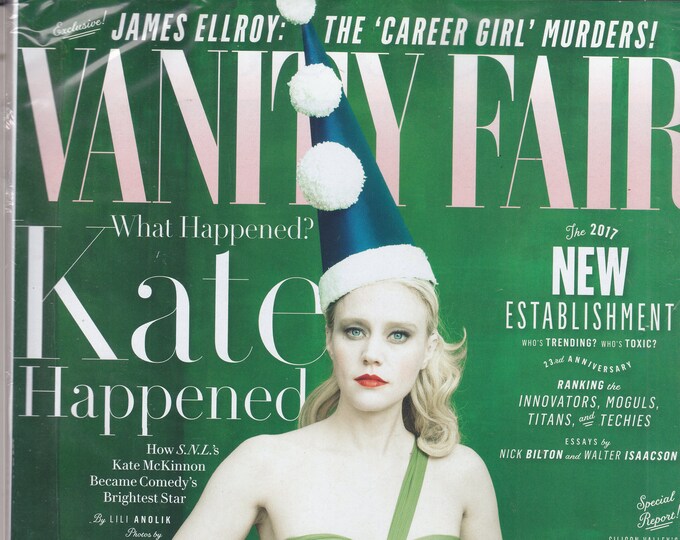 Vanity Fair November 2017 Kate McKinnon - What Happended? Kate Happened (Magazine: Celebrity, General Interest)