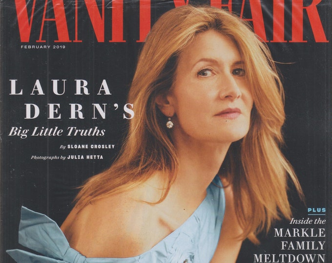 Vanity Fair February 2019 Laura Dern's Big Little Truths (Magazine)