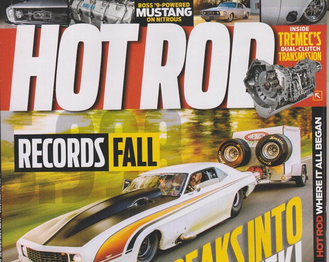 Hot Rod February 2020 Tom Bailey Breaks into the 5s At Drag Week  (Magazine: Cars, Automotive)