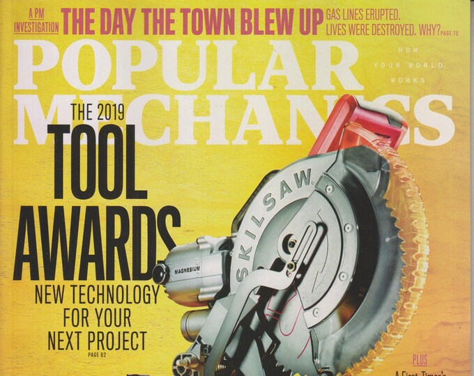 Popular Mechanics June 2019 The 2019 Tool Awards, NASCAR, Space Walks, Westfalia Vans  (Magazine: General Interest)