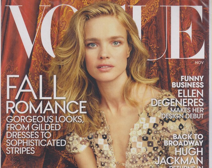 Vogue November 2014 Natalia Vodianova Sparkles At The Paris Opera  (Magazine: Fashion)