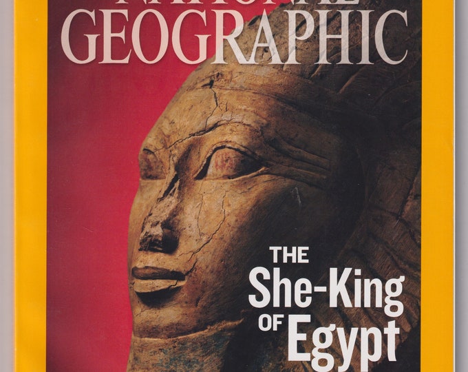 National Geographic April 2009 The She-King of Egypt,  Australia, Changing Rains, Polar Bear Paradise  (Magazine: Nature, Geography)