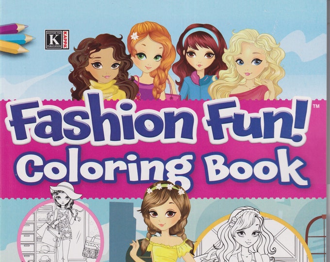 Fashion Fun Coloring Book (Paperback: Juvenile Coloring Book, Ages 7-10)