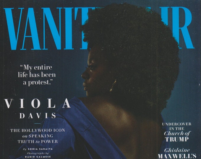 Vanity Fair July August 2020 Viola Davis  (Magazine: General Interest)