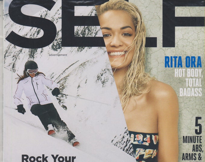 Self December 2015 Rita Ora - Turn It Up   (Magazine Mind, Body, and Spirit)