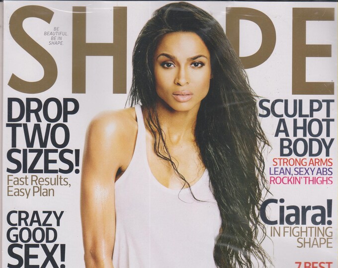 Shape September 2015 - Ciara In Fighting Shape   (Magazine Health &  Fitness)