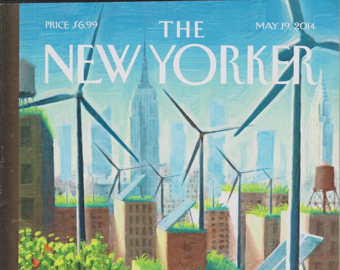 The New Yorker May 19, 2014  Cover: A Bright Future; Partial Recall - Taking the Pain Out of Painful Memories