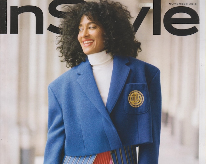 In Style November 2018 Best Dressed - Tracee Ellis Ross (Magazine Fashion)