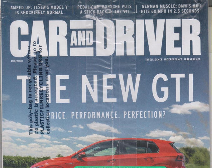 Car and Driver August 2020 The New GTI (Magazine: Automotive)