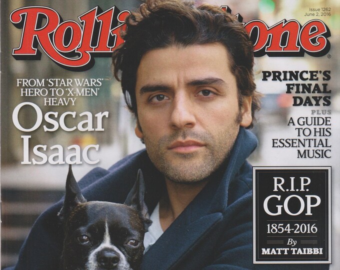 Rolling Stone June 2, 2016 Oscar Isaac  From Star Wars to X-Men (Magazine: Music, Commentary)