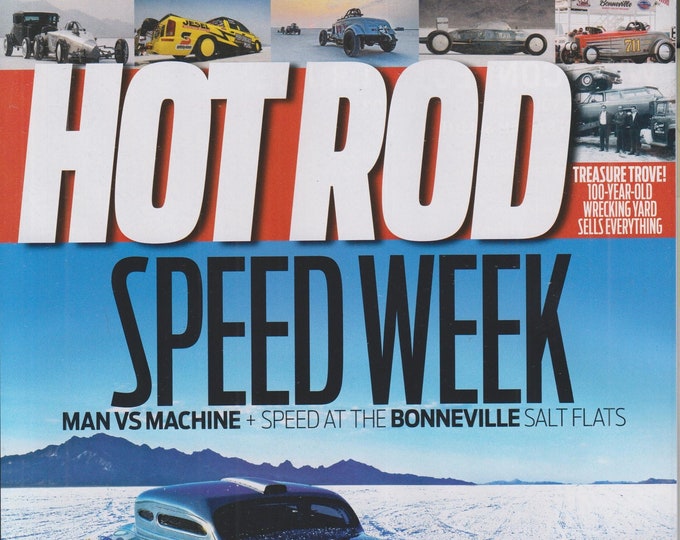 Hot Rod January 2022 Speed Week - Man vs. Machine    (Magazine: Cars, Automotive)