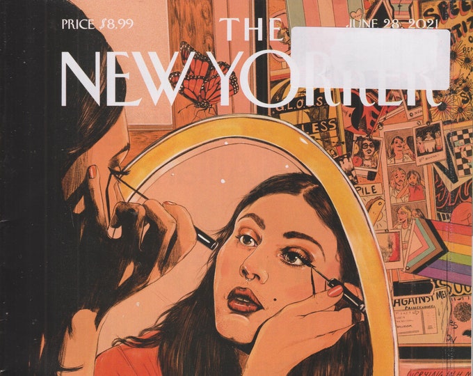 The New Yorker  June 28, 2021 Pride and Joy Cover, Pet Projects, Dream Weaver, Undecided Voter (Magazine: General Interest)