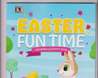 Easter Fun Time Coloring & Activity Book (Coloring Book: Children, Asges 4-8) 2024