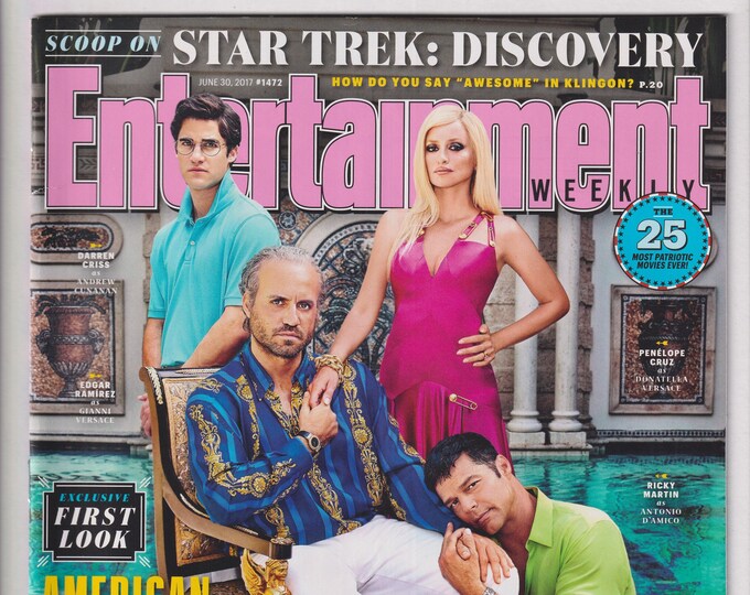 Entertainment Weekly June 30, 2017 American Crime Story - Versace (Magazine:  Movies, TV, Music, Books, Celebrities)