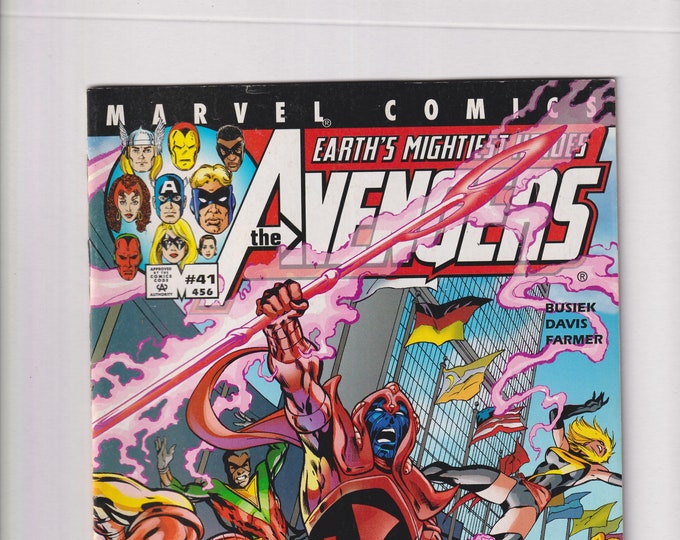 The Avengers Vol 3 No 41 Marvel Comics June 2001  Earth’s Mightiest  Heroes  (Comic:  Superheroes)