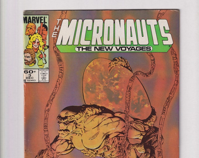 The Micronauts Vol. 2 No. 3 December 1984 Marvel Comics Spawn!  (Comic: Science Fiction, Superheroes)