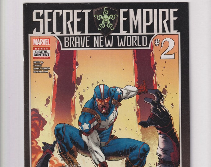 Secret Empire - Brave New World No. 2 August 2017 Marvel Patriot, Hyrda Bob, The Invaders (Comic:  Superheroes)