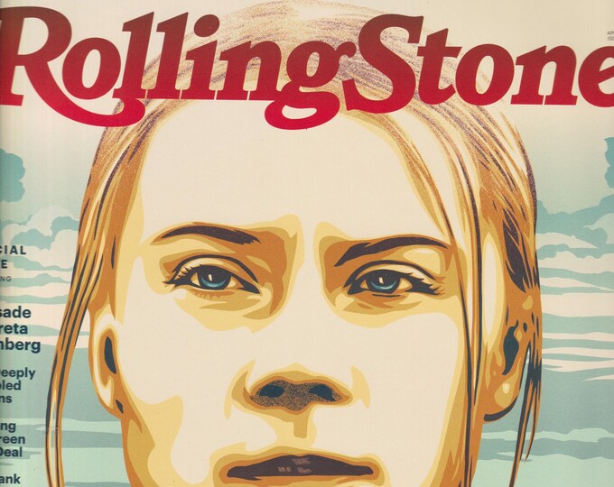 Rolling Stone April 2020 The Crusade of Great Thunberg - Now Or Never (Magazine: Music, Commentary)