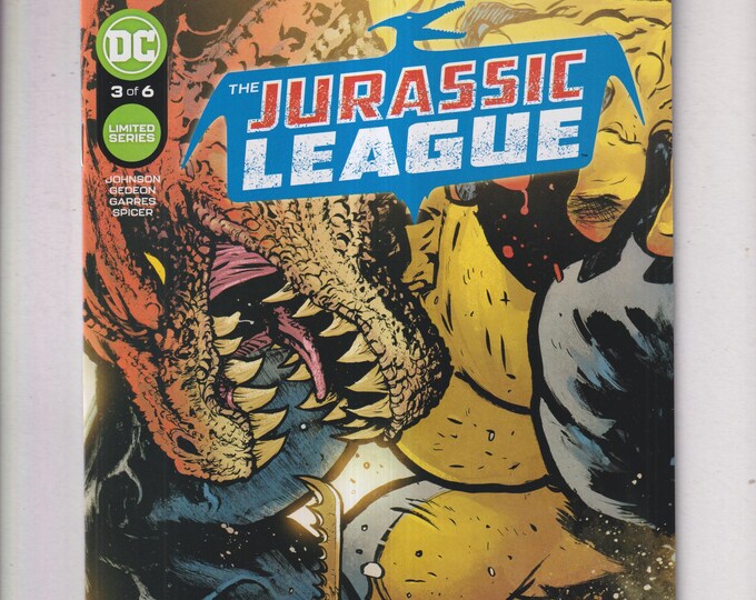 Jurassic League #3 DC Comics September 2022 Limited Edition  (Comic: Superhero, Dinosaurs)