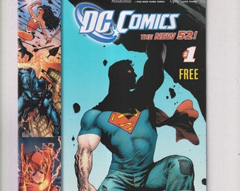 The New 52! #1 DC Comics 2011 Sneak Peak at Justice League #1 (Comic: Action, Superheroes)