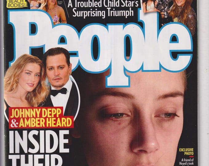 People June 13, 2016 Johnny Depp and Amber Heard, Hottest Beach Bodies, Alisan Porter (Magazine:  Celebrity, Gossip, True Crime)