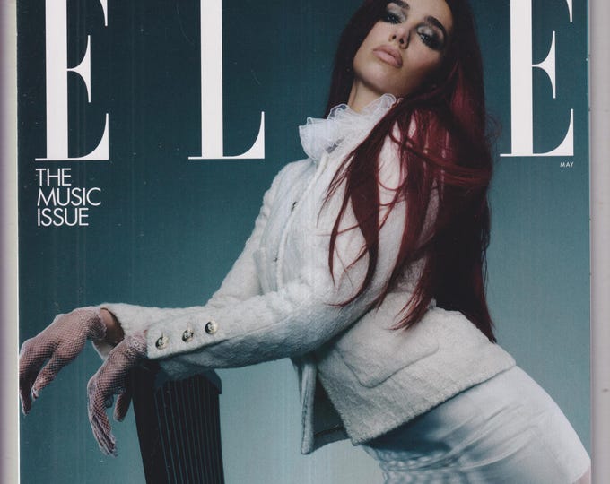 Elle May 2024 Dua Lipa The Music Issue (Magazine:  Fashion, Life Style)