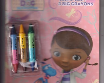 Disney Doc McStuffins Spring Checkup Coloring and Activity Book (With 2-Side Chunky Crayons) (Softcover: Children Ages 4-8) 2013