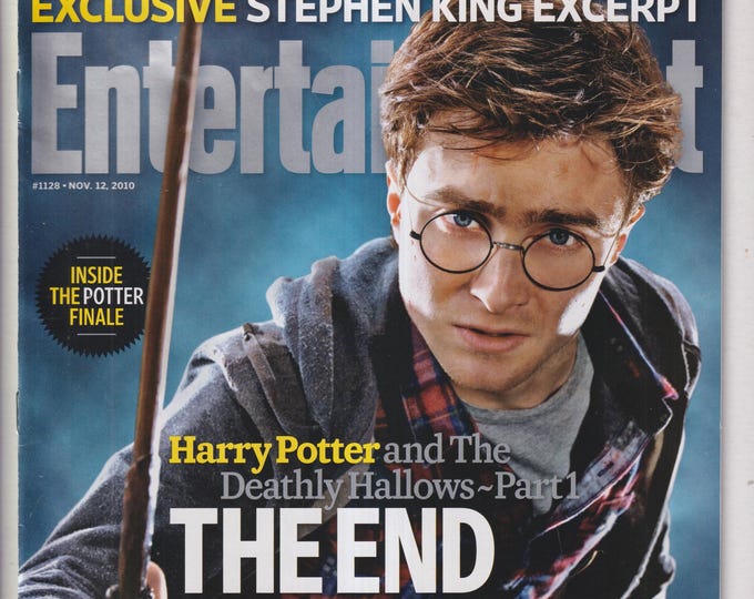 Entertainment Weekly November 12, 2010 Harry Potter and the Deathly Hallows Part 1 (Magazine: Movies, TV, Celebrities)