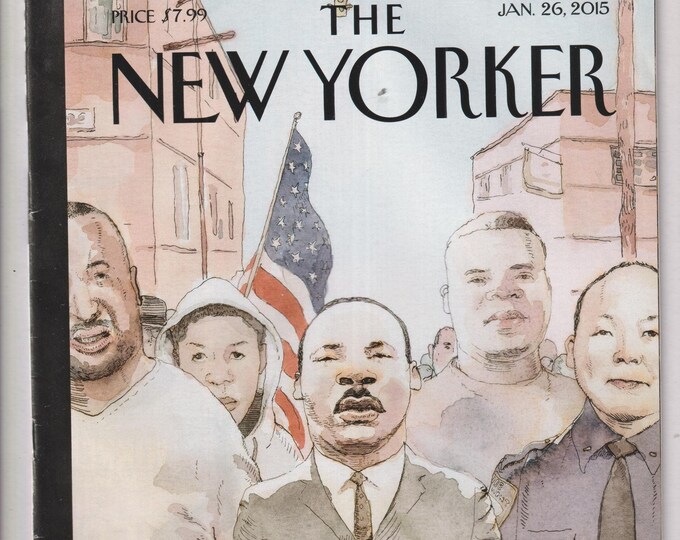 The New Yorker January 26, 2015 The Dream of Reconciliation Cover, Jeb Bush, Archiving the Internet,  (Magazine: General Interest, Fiction)