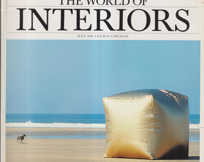 World of Interiors Magazine July 2000: Christian Dior, Raby Castle